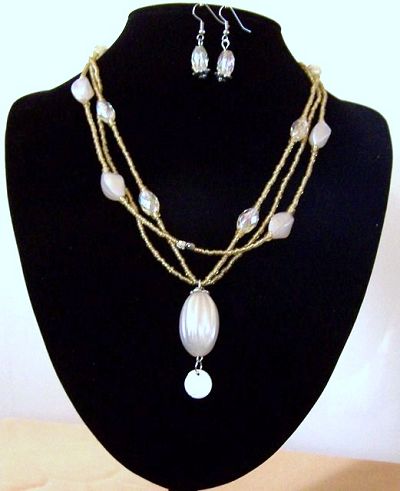 fashion jewellery pls -        YN 516 TWO PIECE SET